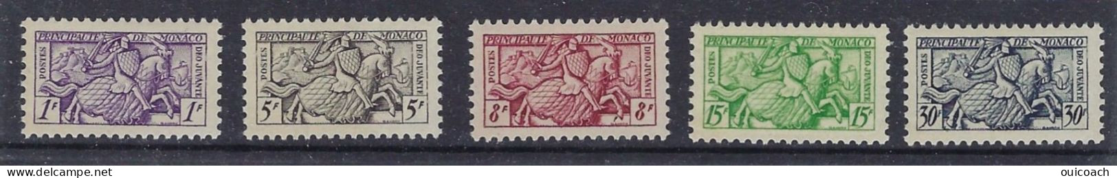 Sceau Prince, 371 à 375** - Unused Stamps