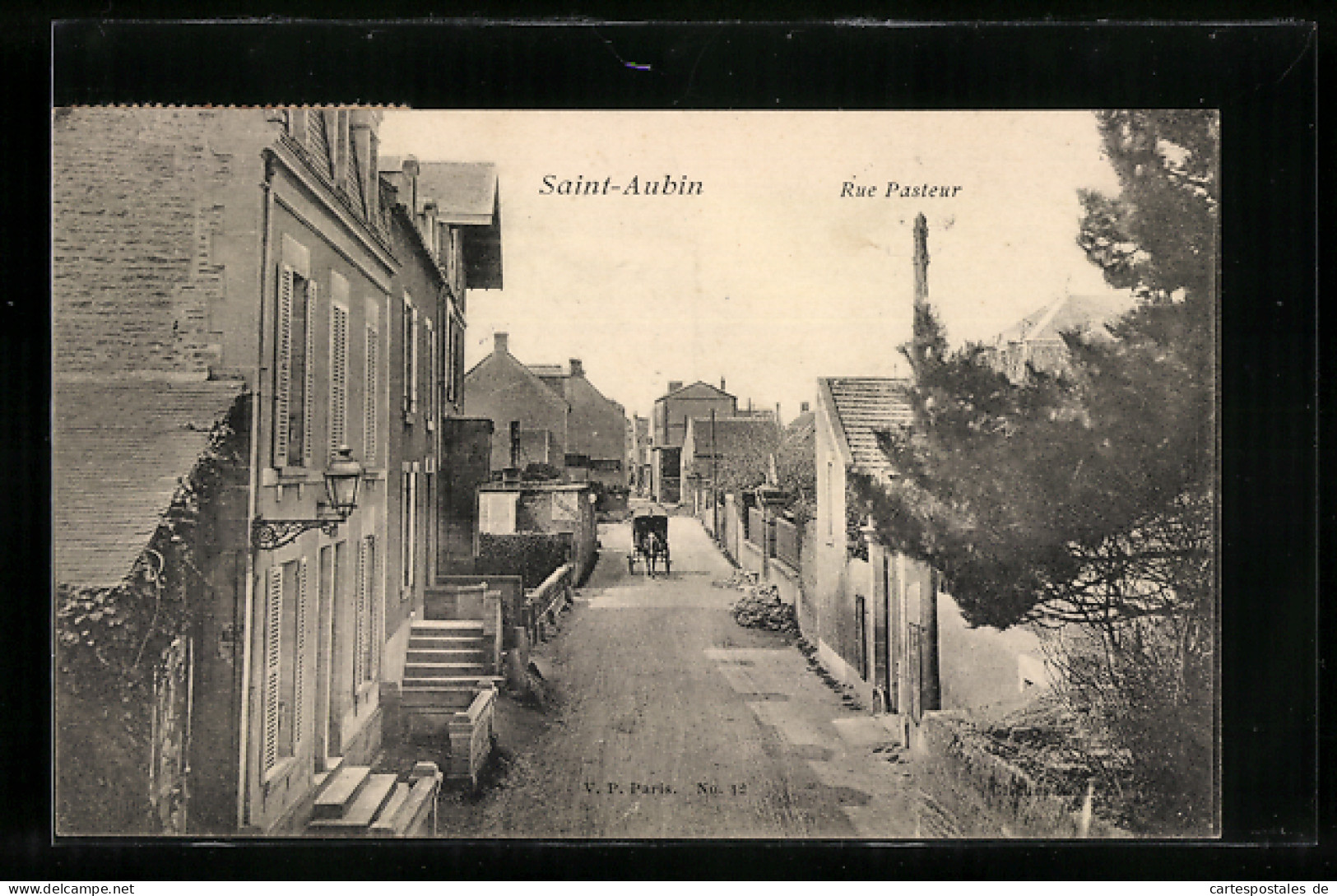 CPA Saint-Aubin, Rue Pasteur  - Saint Aubin