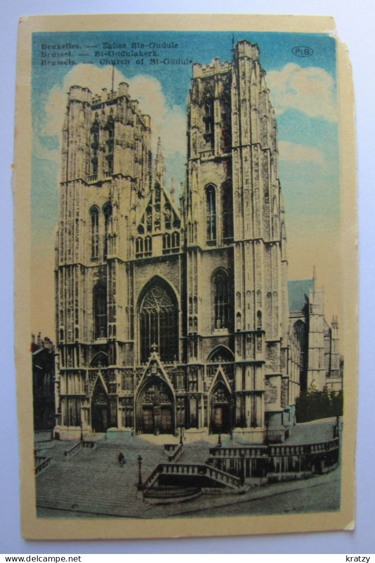 BELGIQUE - BRUXELLES - L'Eglise Sainte-Gudule - Bauwerke, Gebäude