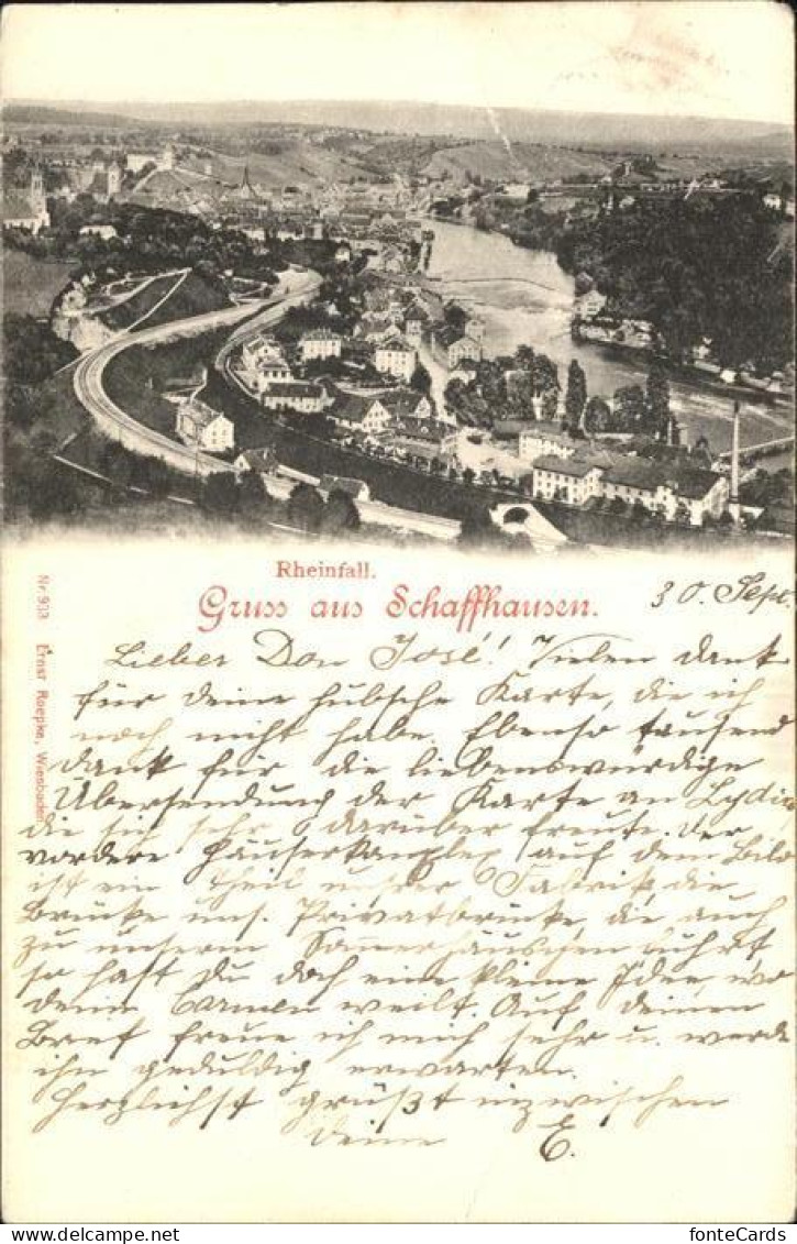 12475205 Schaffhausen SH Mit Rheinfall Schaffhausen - Andere & Zonder Classificatie