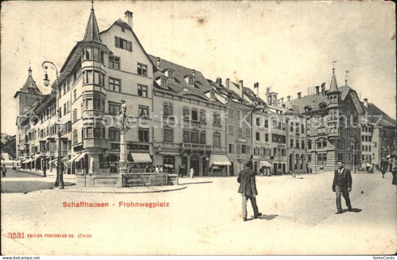 12475155 Schaffhausen SH Frohnwagplatz Schaffhausen - Altri & Non Classificati