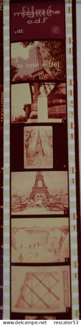 Film Fixe ODF N°145 La Tour Eiffel Années 50 - 35mm -16mm - 9,5+8+S8mm Film Rolls