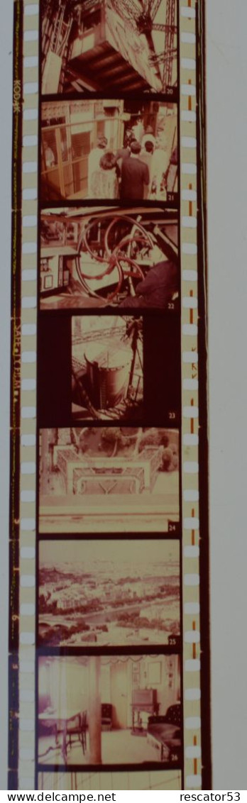 Film Fixe ODF N°145 La Tour Eiffel Années 50 - 35mm -16mm - 9,5+8+S8mm Film Rolls