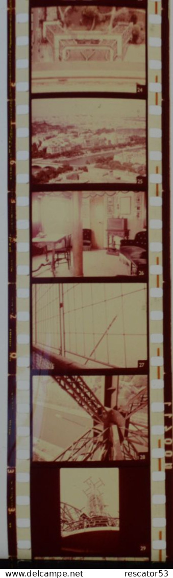 Film Fixe ODF N°145 La Tour Eiffel Années 50 - Bobines De Films: 35mm - 16mm - 9,5+8+S8mm