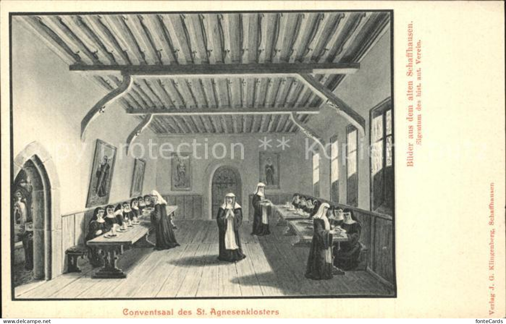 12473035 Schaffhausen SH Conventsaal Des St. Agnesenklosters Schaffhausen - Autres & Non Classés