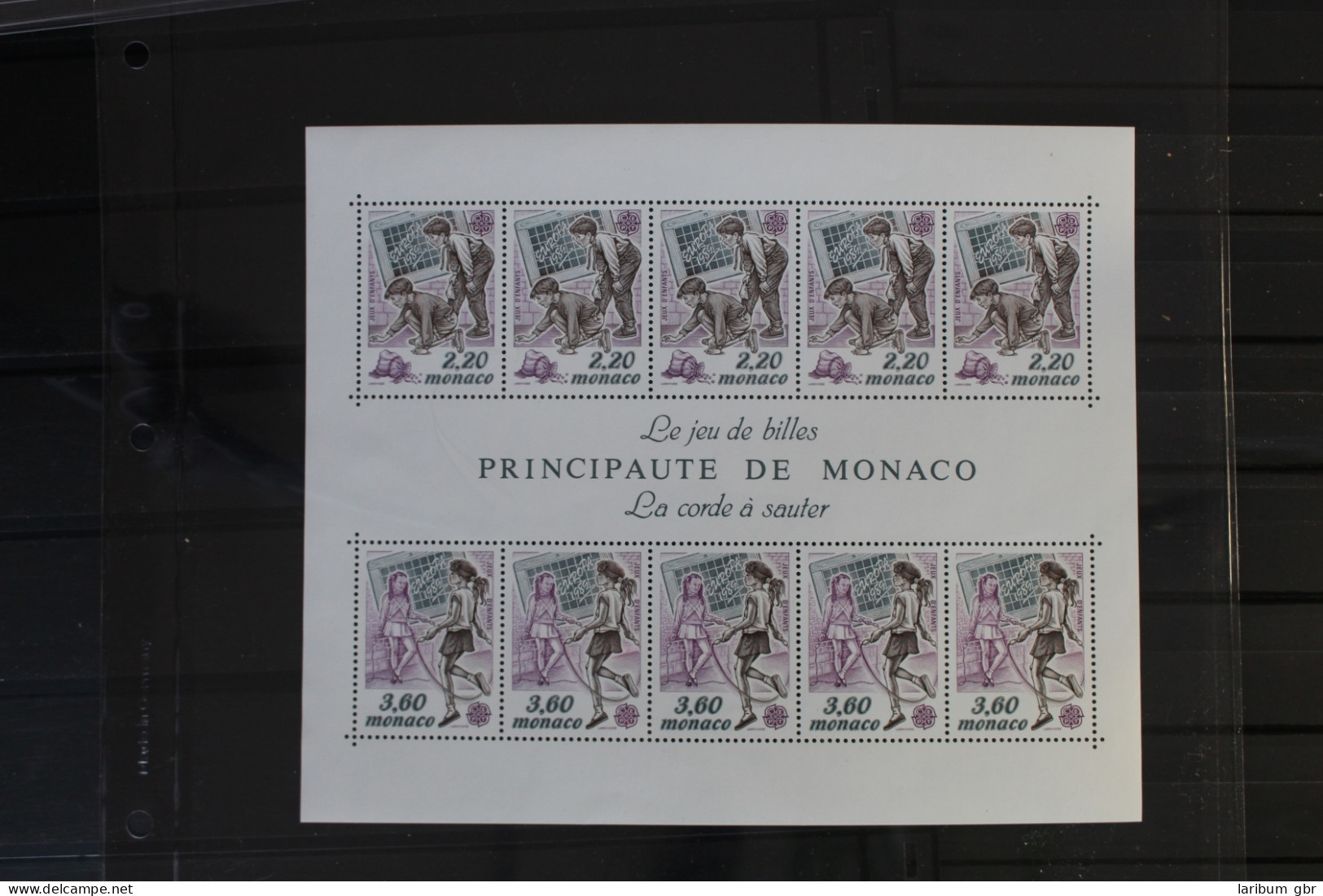 Monaco Block 44 Mit 1919-1920 Postfrisch #VO008 - Other & Unclassified