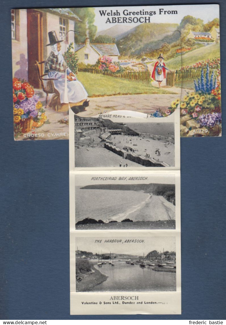 ABERSOCH - Carte à Système ( Dépliant 12 Vues ) - Other & Unclassified