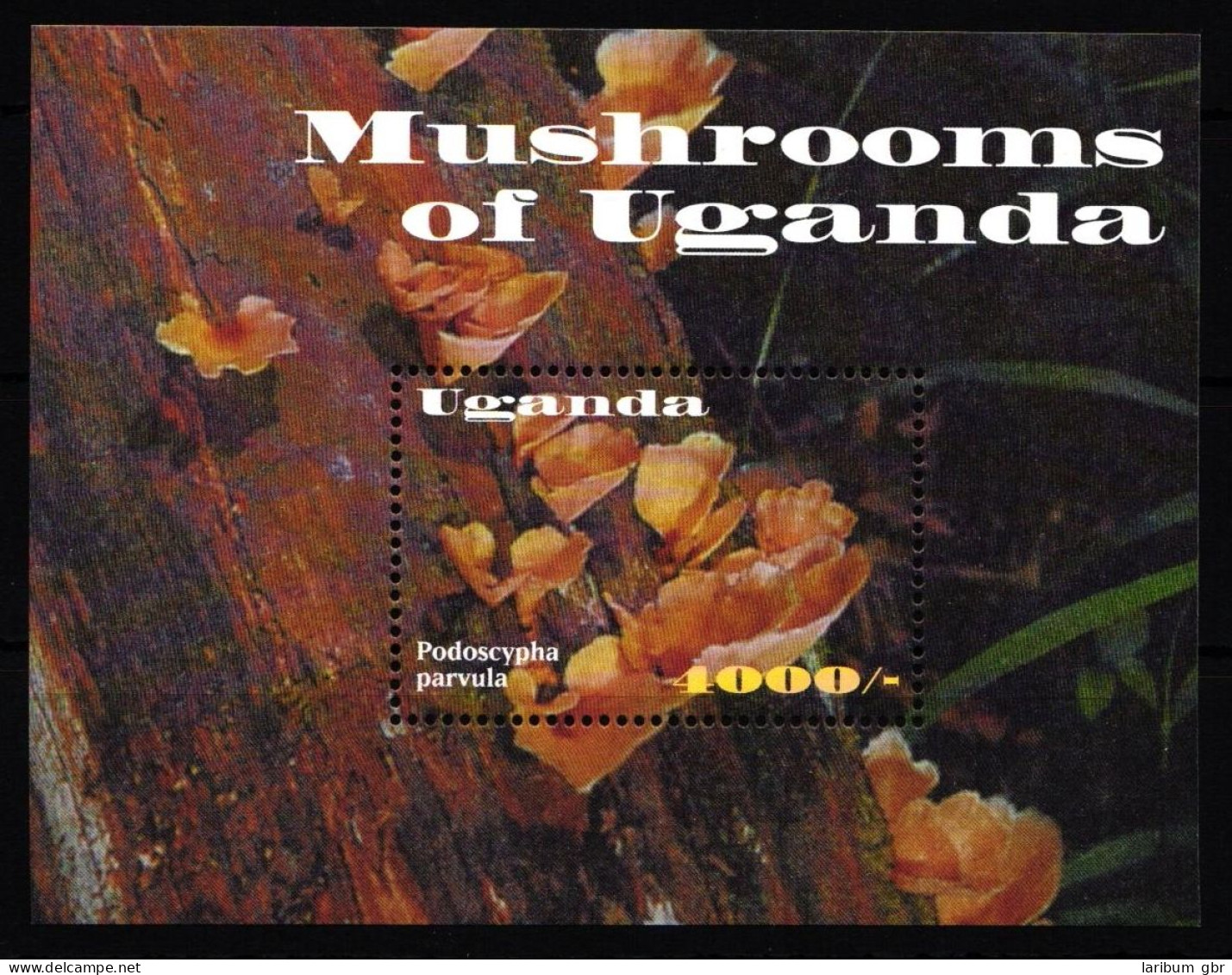 Uganada Block 357 Postfrisch Pilze #HR851 - Uganda (1962-...)