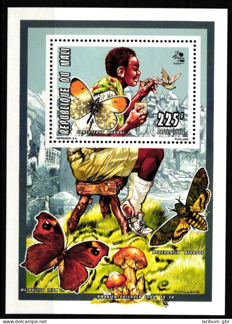 Mali 1352 Postfrisch Einzelblock / Pilze #HR932 - Mali (1959-...)