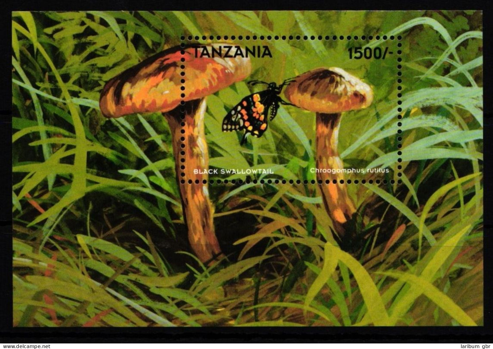 Tansania Block 415 Postfrisch Pilze #HR865 - Tanzania (1964-...)
