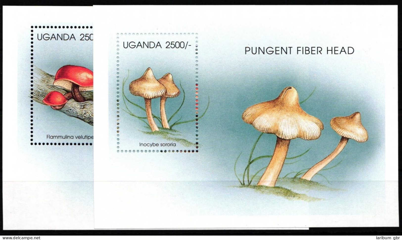 Uganada Block 255 Und 256 Postfrisch Pilze #HR853 - Uganda (1962-...)