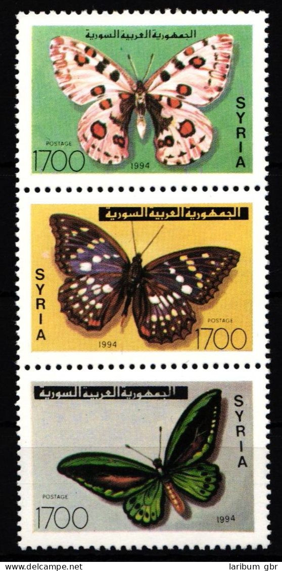Syrien 1918-1920 Postfrisch Dreierstreifen / Schmetterling #IH031 - Syrie