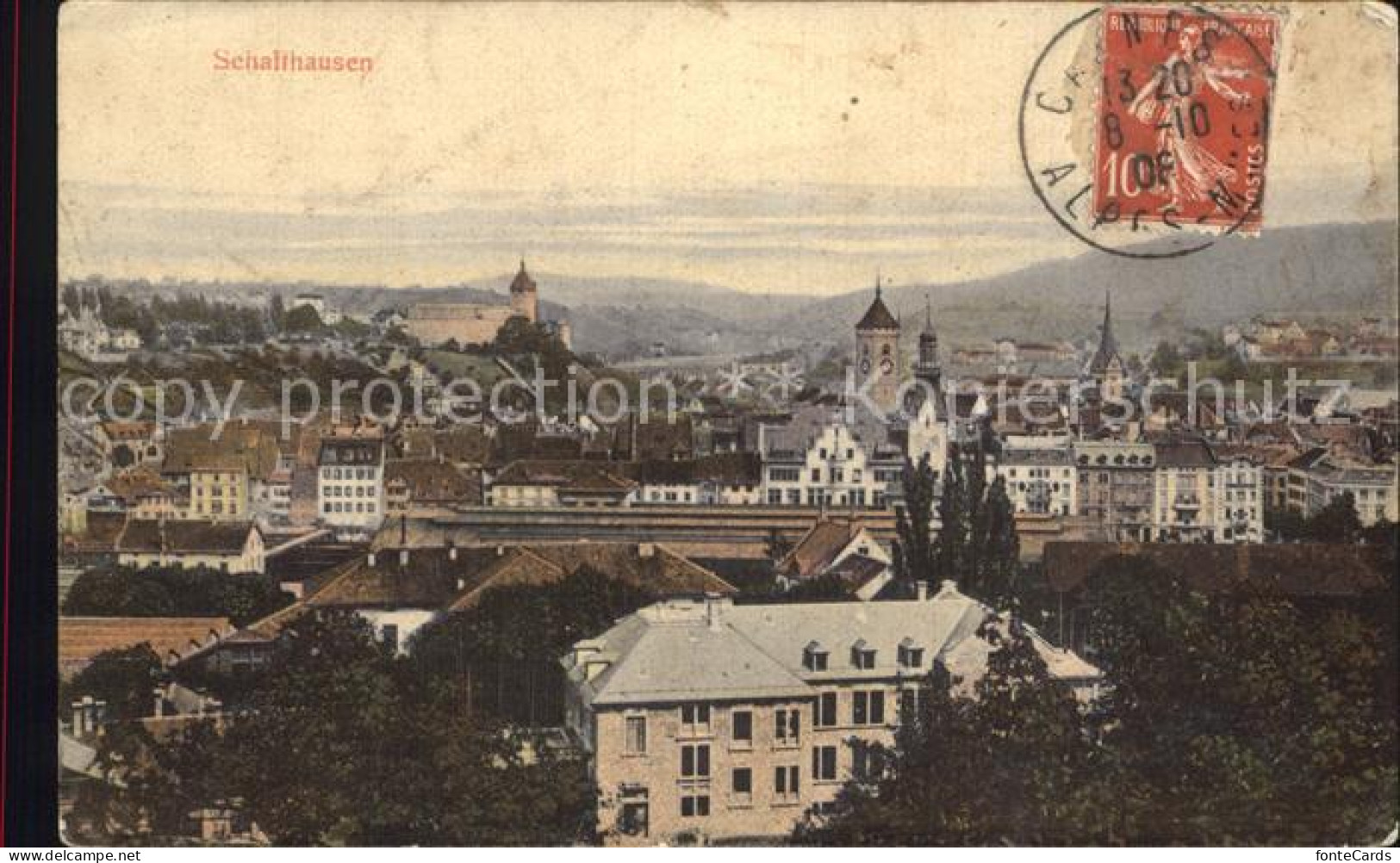 12471165 Schaffhausen Kanton Stadtansicht Schaffhausen - Autres & Non Classés