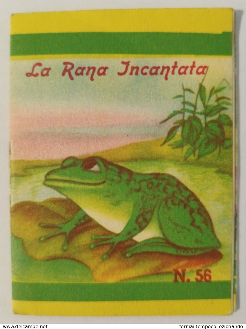 Bq23 Libretto Minifiabe Tascabili La Rana Incantata Ed.vecchi 1952 N56 - Ohne Zuordnung