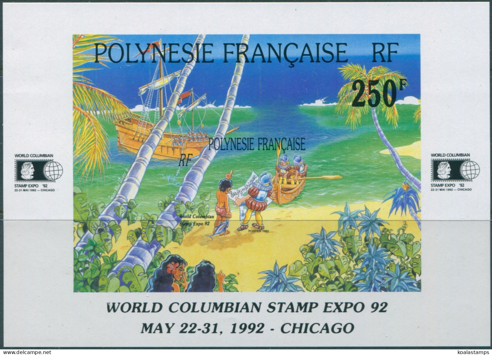 French Polynesia 1992 SG643 World Health Day MS MNH - Otros & Sin Clasificación
