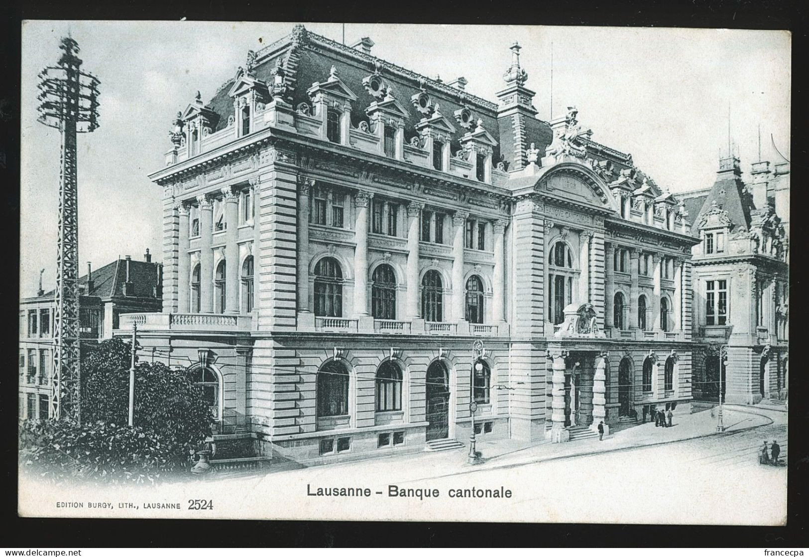 14731 - SUISSE - LAUSANNE - Banque Cantonale - Lausanne