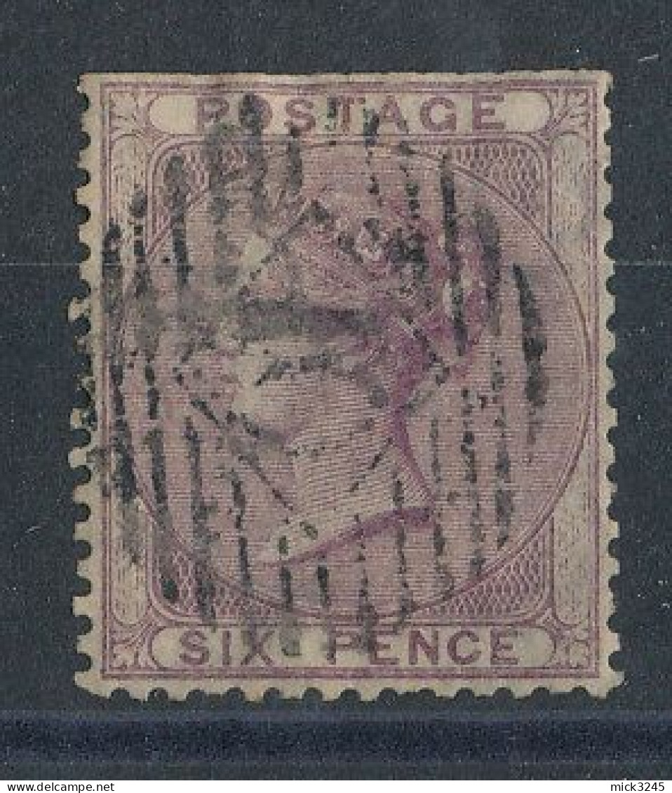 GB  N°19 Victoria 6p Violet De 1855-57 - Gebraucht