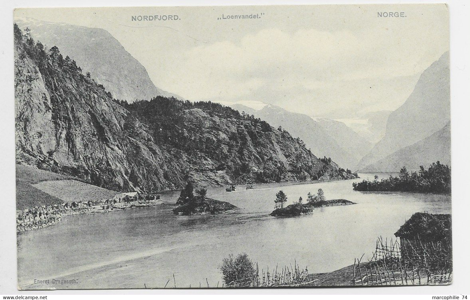 NORGE NORWAY BREVKORT NORDFJORD - Norvège