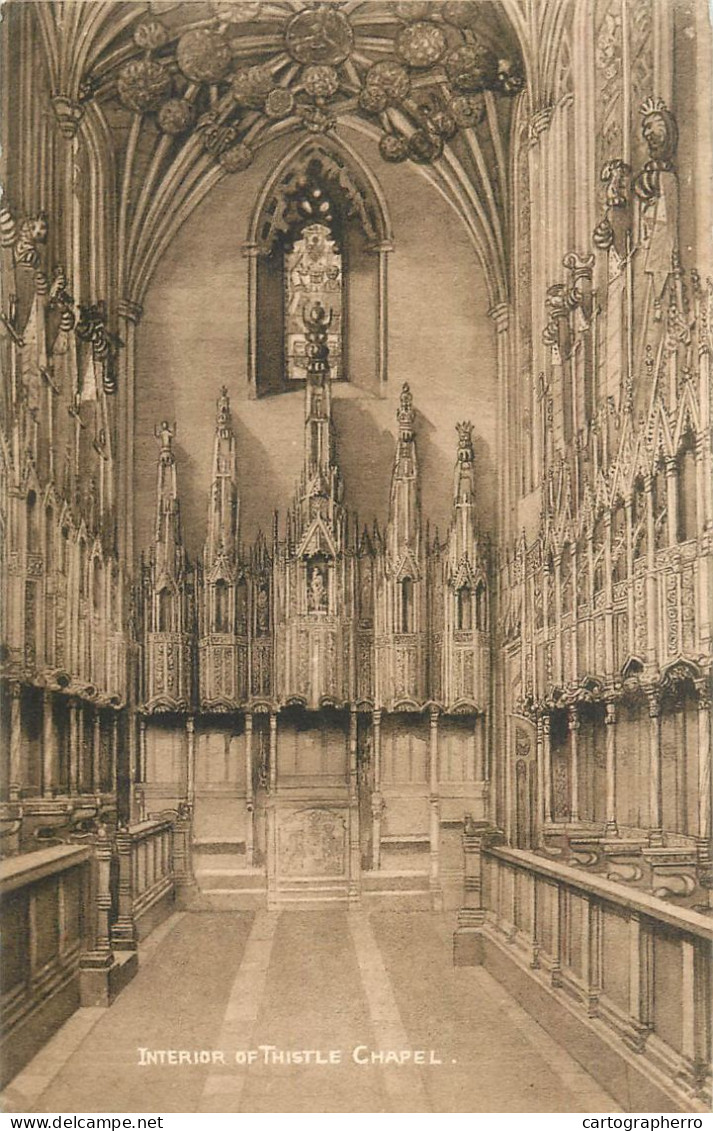 United Kingdom Scotland Thistle Chapel - Midlothian/ Edinburgh