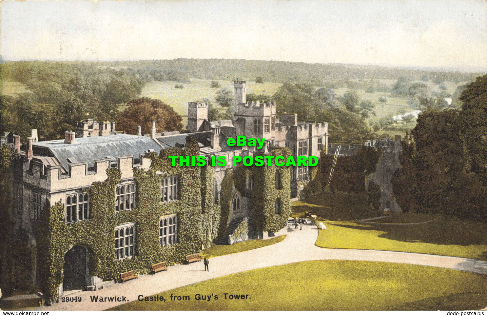 R594745 Warwick. Castle. From Guy Tower. Photochrom - Welt