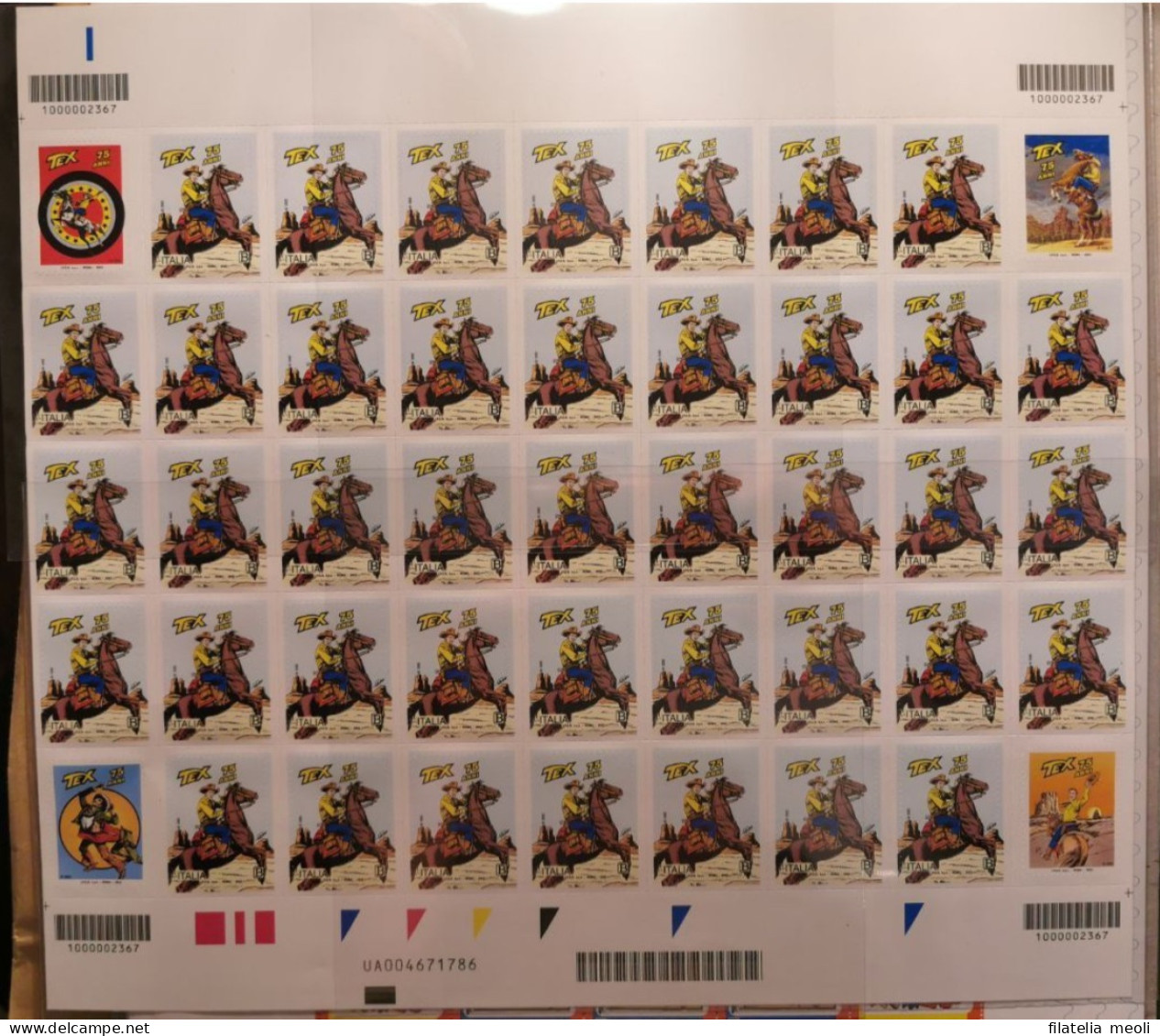 ITALIA 2023 TEX 75° ANNIVERSARIO - Full Sheets