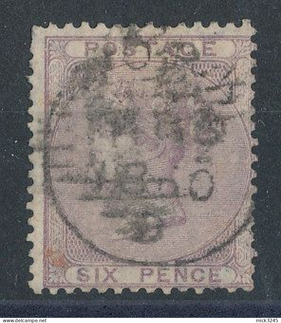 GB  N°19 Victoria 6p Violet De 1855-57 - Oblitérés