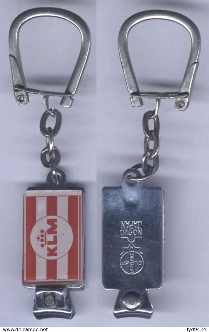 Porte Clefs K.L.M Royal Dutch Airlines ( Coupe Ongles ) - Publicités