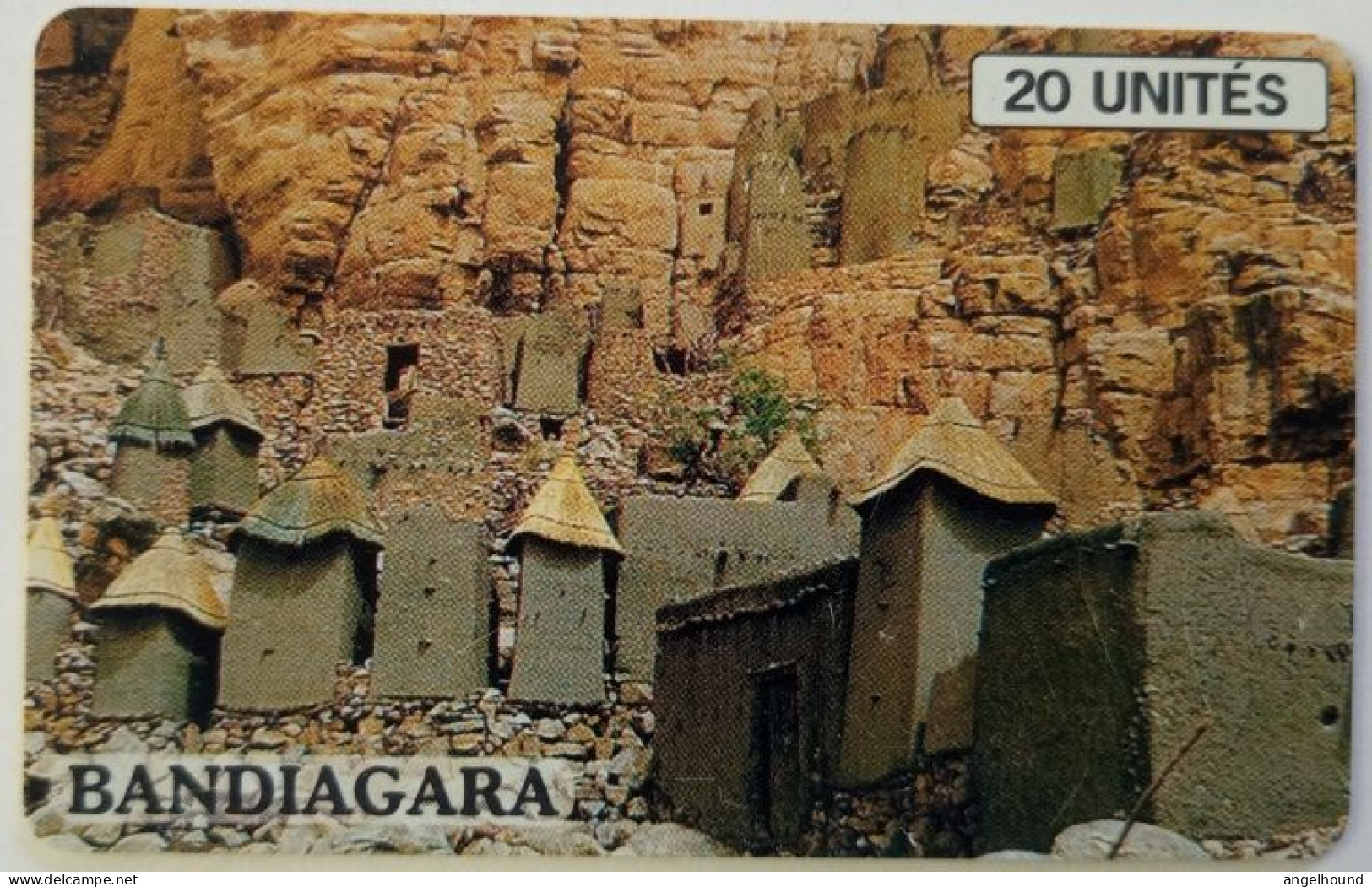 Mali 20 Units - Bandiagara ( Black Schlumberger Logo ) - Malí