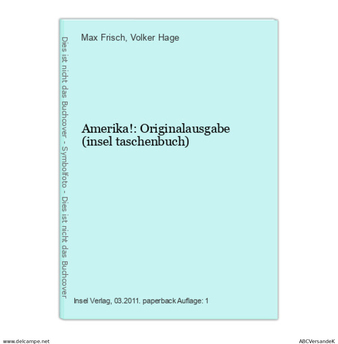 Amerika!: Originalausgabe (insel Taschenbuch) - Altri & Non Classificati