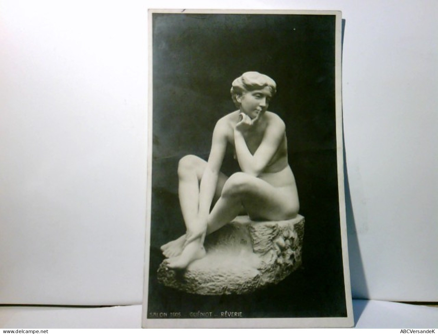 Salon 1905. Guéniot Réverie. Skulptur. Alte Ansichtskarte / Postkarte / Kunstkarte Unliniert, S/w, Ungel. 19 - Ohne Zuordnung