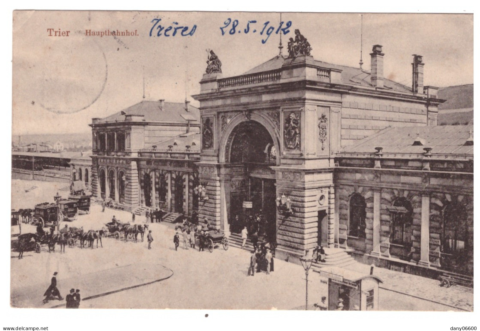 TRIER - Hauptbahnhof (carte Animée) - Trier
