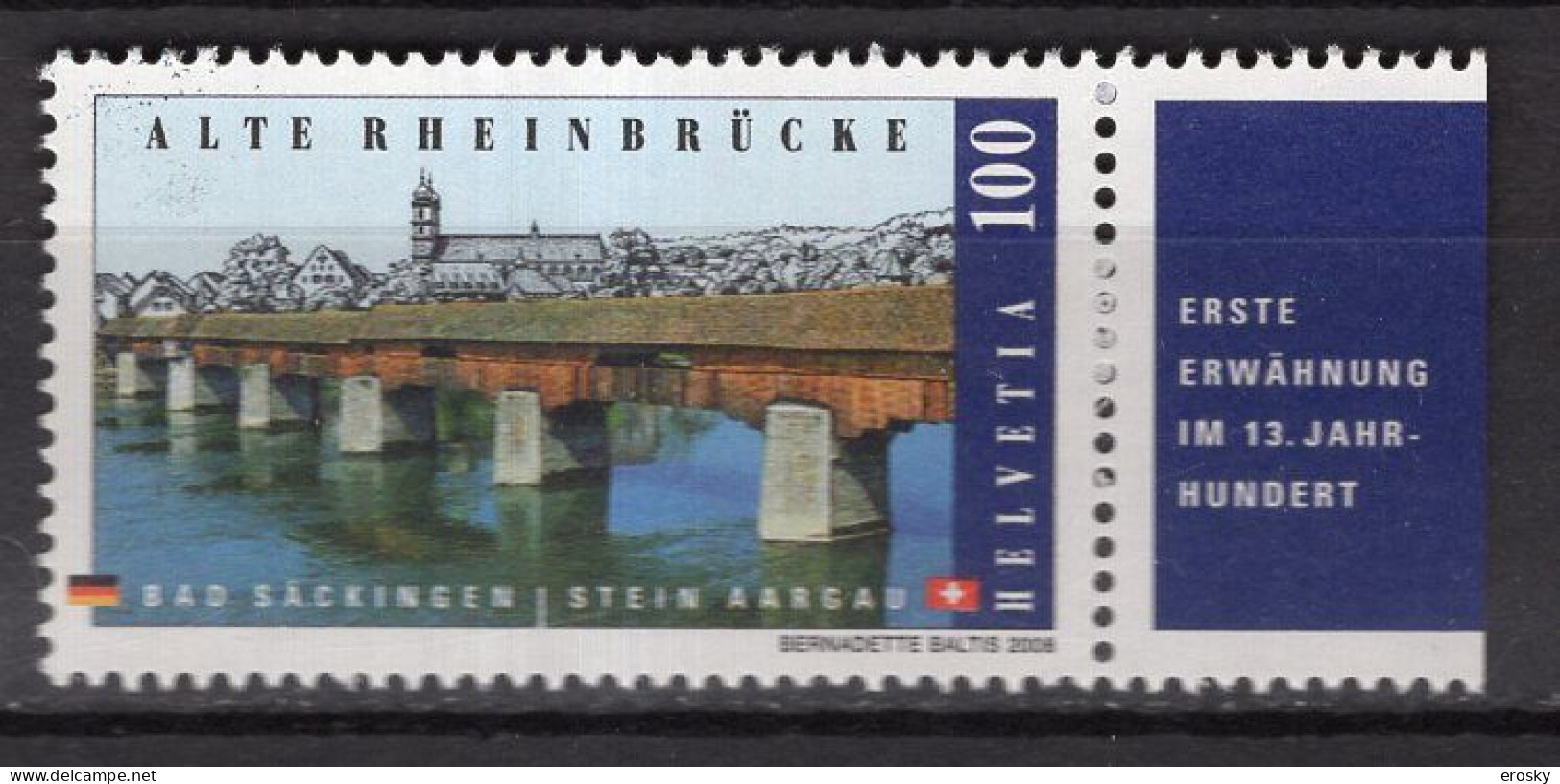 T3525 - SUISSE SWITZERLAND Yv N°1994 ** Pont - Unused Stamps