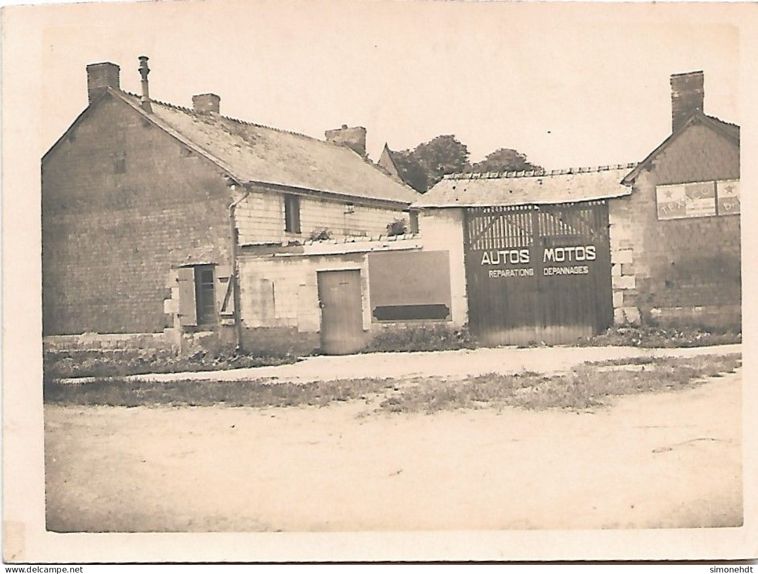 CHOLET - Photo ( 11,5 Cm X 8,5 ) - Garage Louis  PREZELIN En 1945 - Cholet