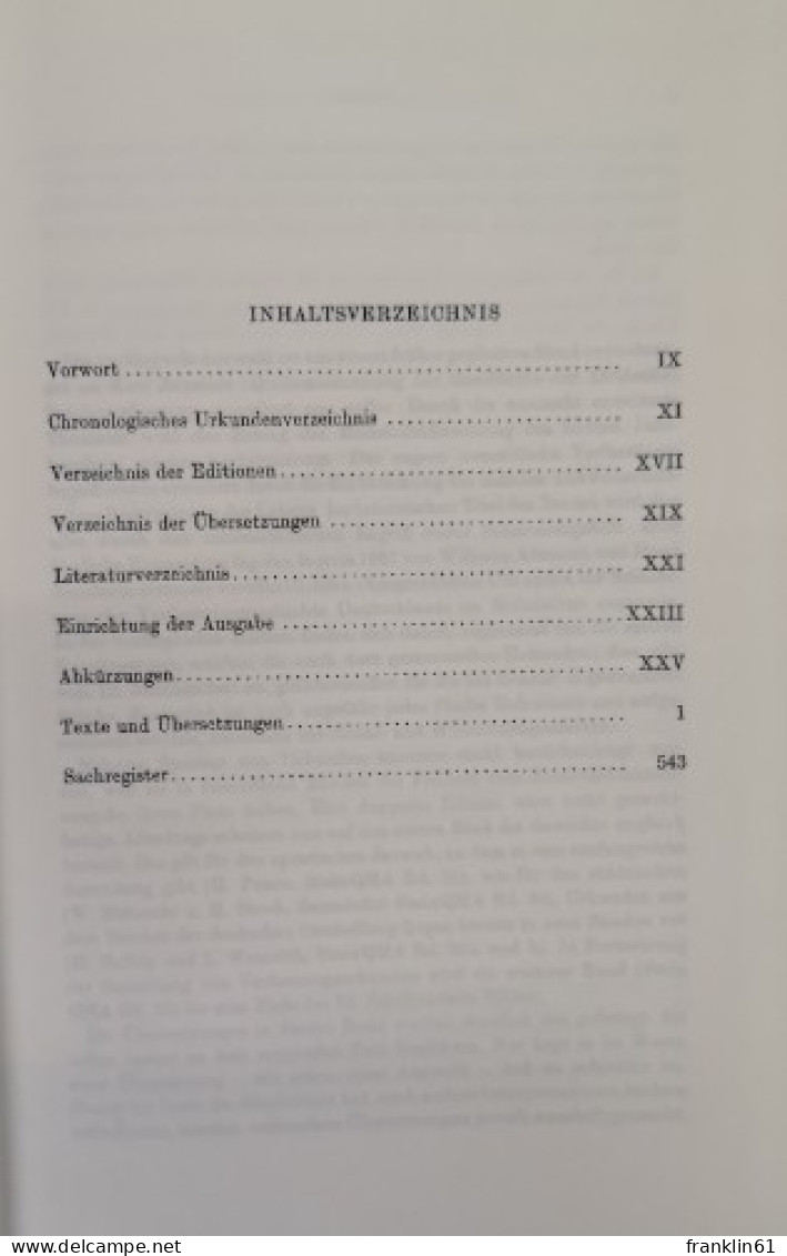 Quellen Zur Deutschen Verfassungs-, Wirtschafts- Und Sozialgeschichte Bis 1250. - 4. Neuzeit (1789-1914)