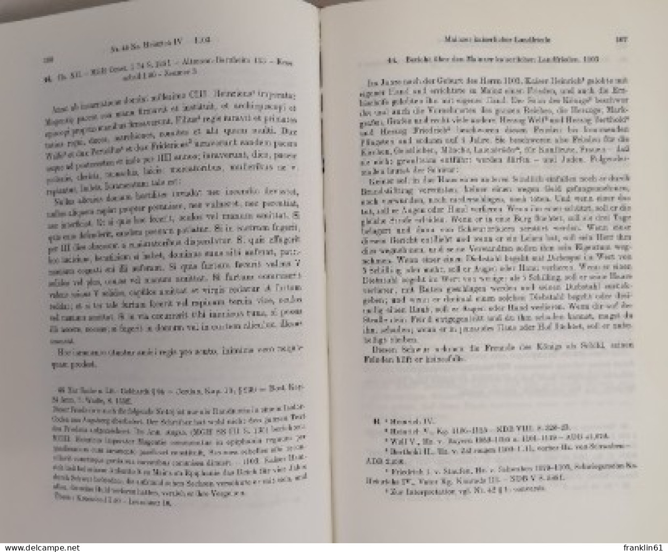 Quellen zur Deutschen Verfassungs-, Wirtschafts- und Sozialgeschichte bis 1250.