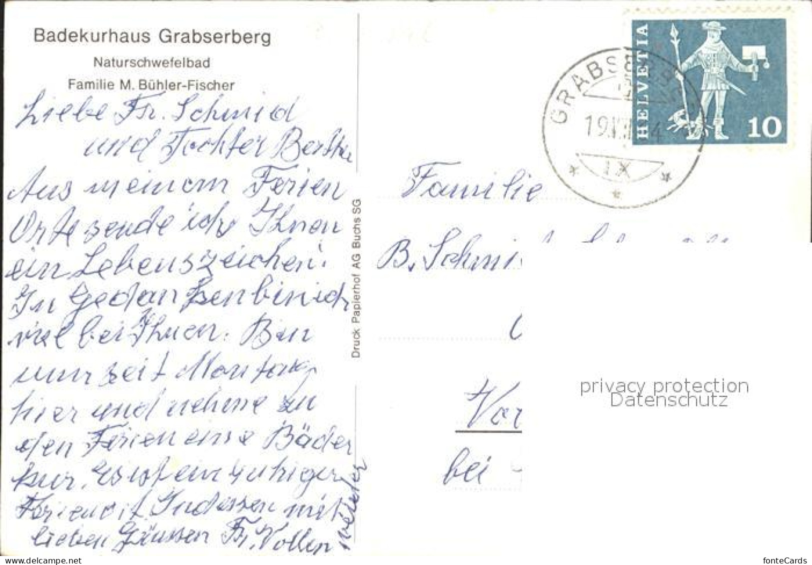 12346235 Grabserberg Badekurhaus Grabserberg Grabserberg - Sonstige & Ohne Zuordnung