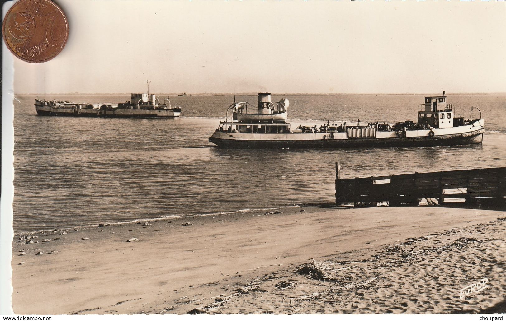 44 - Carte Postale Semi Moderne De SAINT BREVIN LES PINS     Le Port Animé  Mindin  Le Saint Gildas - Saint-Brevin-les-Pins