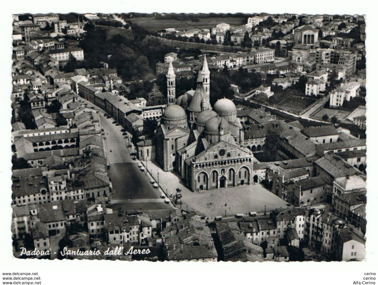 PADOVA:  SANTUARIO  DALL' AEREO  -  FOTO  -  PER  LA  SVIZZERA  -  FG - Churches & Convents