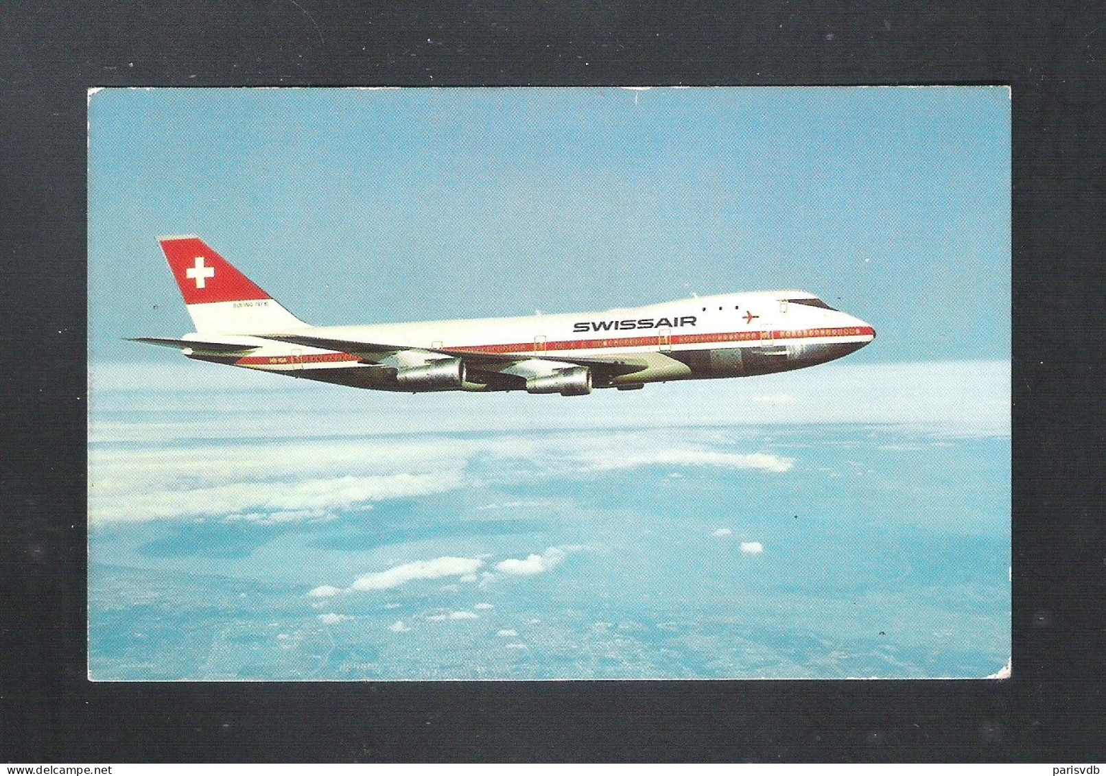 VLIEGTUIGEN  -  SWISSAIR - BOEING 747-257 B   (14.665) - Sonstige & Ohne Zuordnung