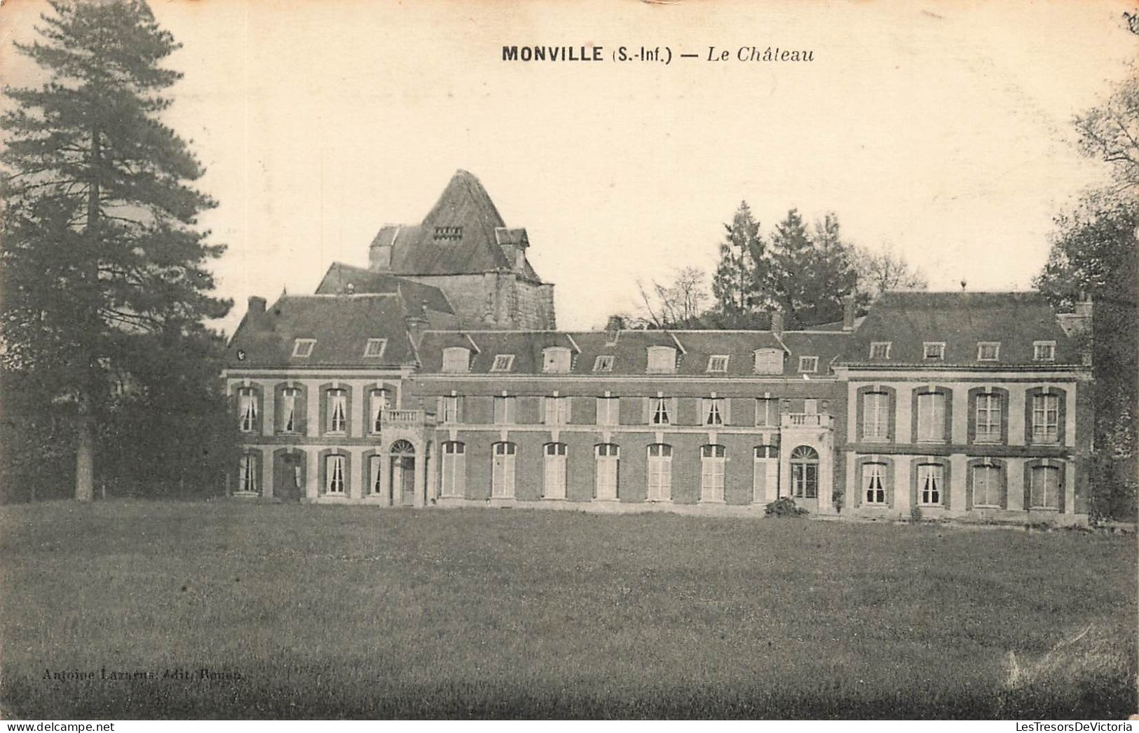 FRANCE - Monville - Le Château - Carte Postale Ancienne - Sonstige & Ohne Zuordnung