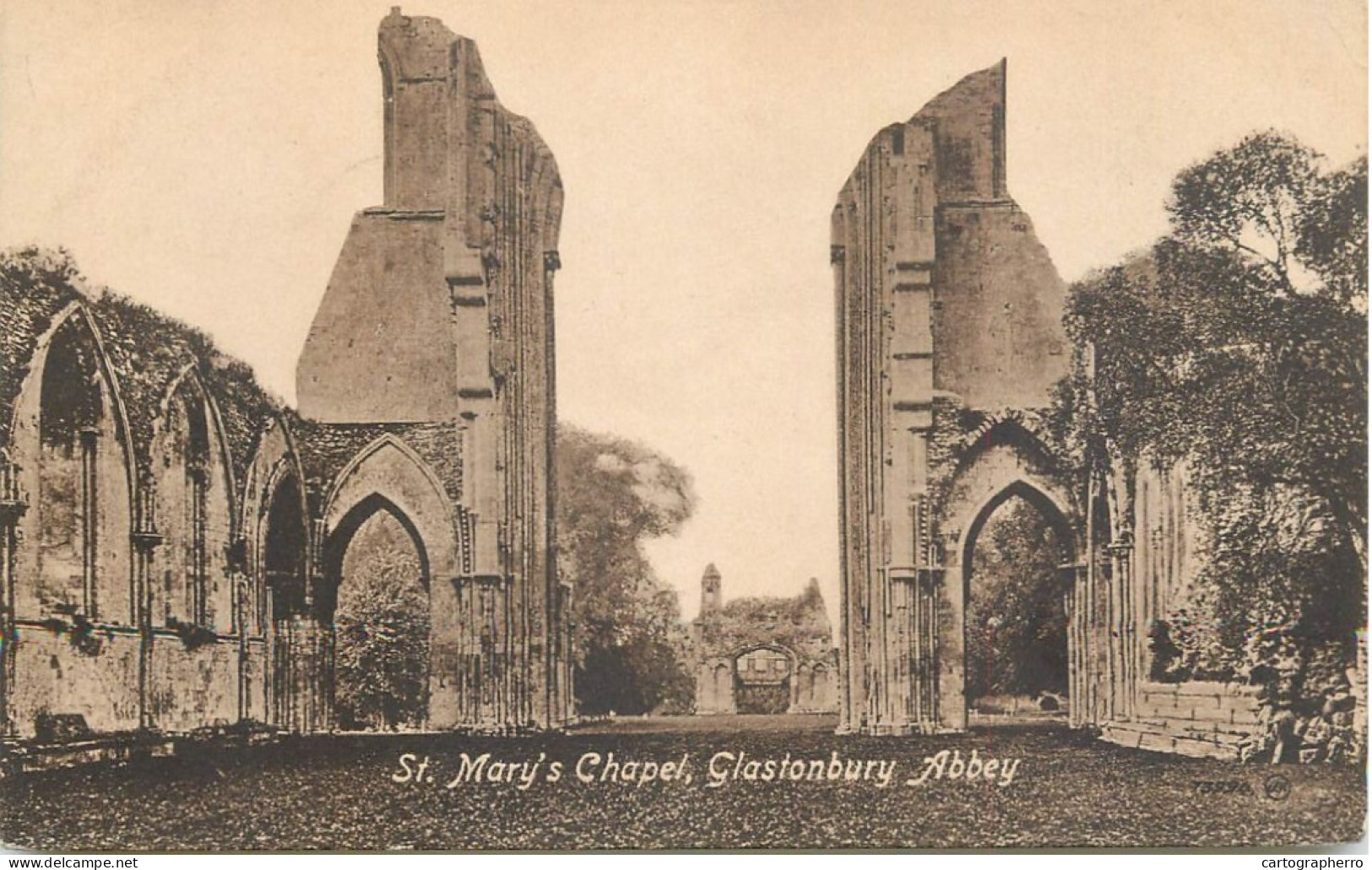 United Kingdom England Glastonbury Abbey St. Mary's Chapel - Sonstige & Ohne Zuordnung