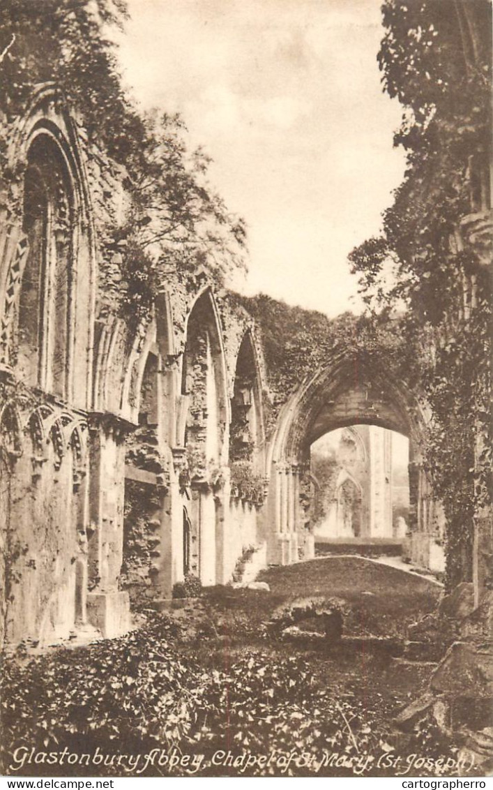 United Kingdom England Glastonbury Abbey St. Mary's Chapel - Sonstige & Ohne Zuordnung