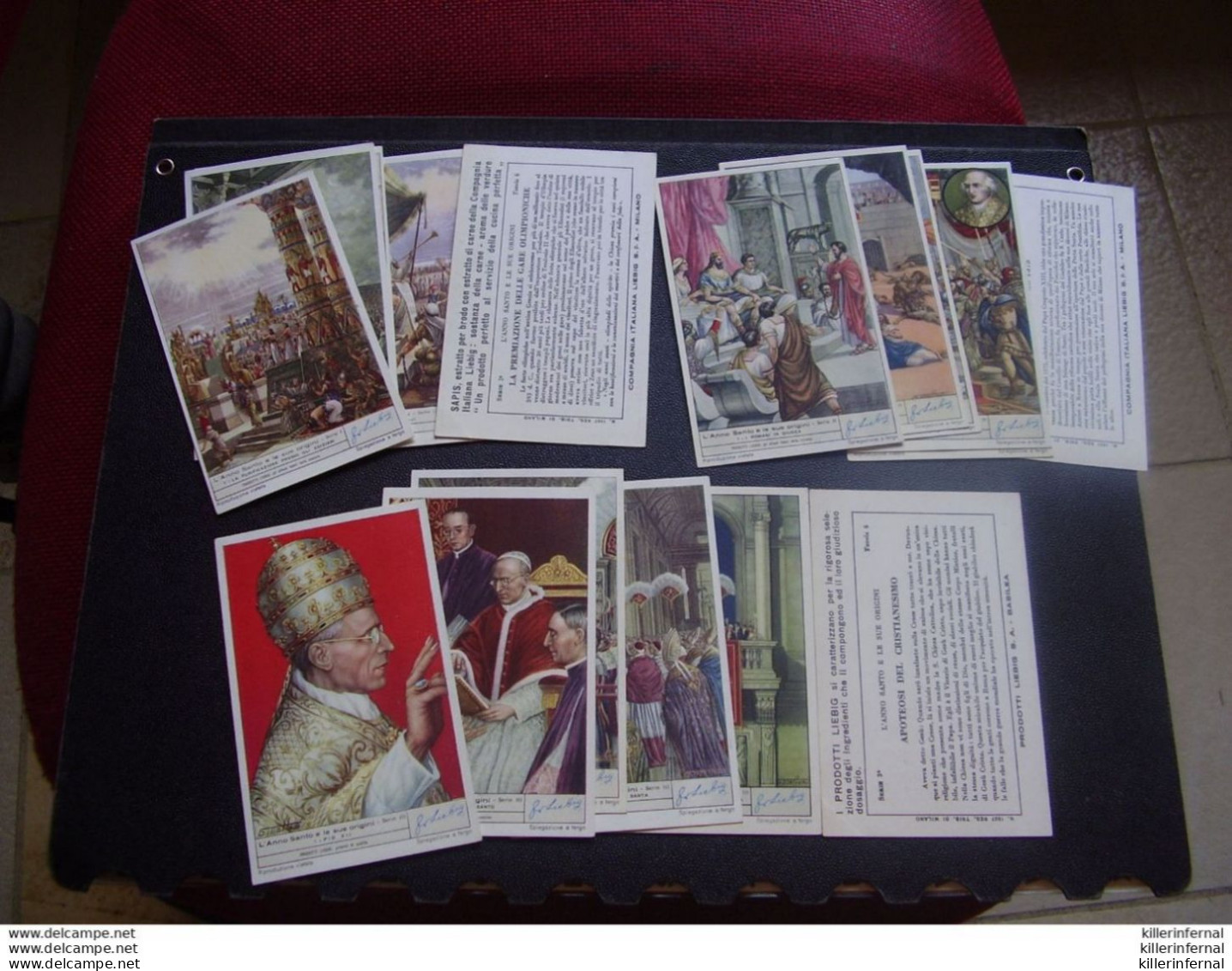 Original Old Cards Chromos Liebig  S 1473 - 1474 - 1475 Edition  Italienne  Année Sainte - Anno Santo  Complet - Liebig