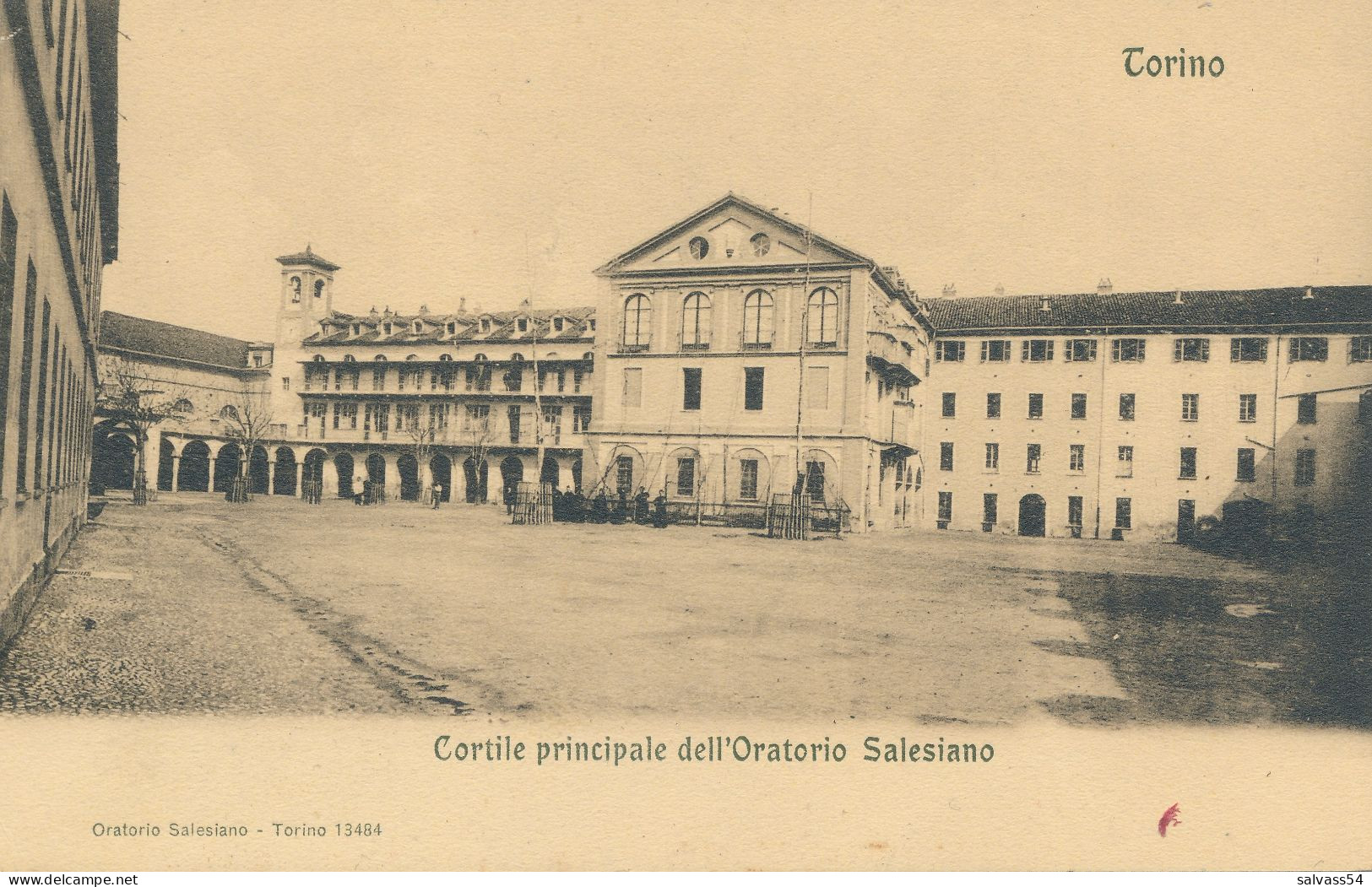 ITALIE - ITALIA - PIEMONTE - TORINO : Cortile Principale Dell'Oratorio Salesiano - Andere Monumente & Gebäude