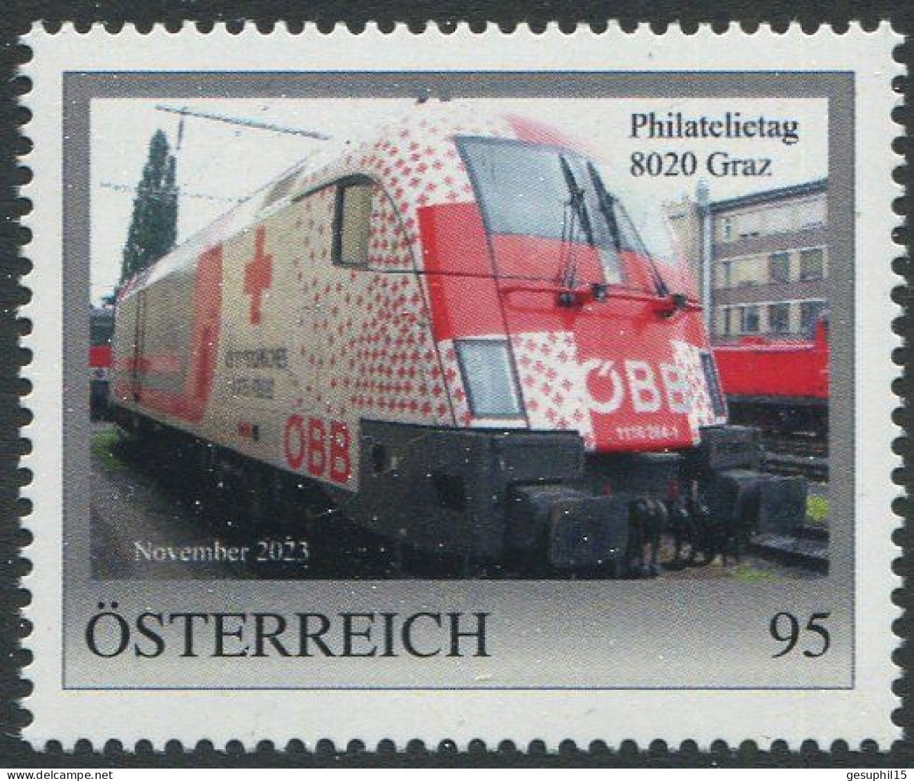 ÖSTERREICH / Philatelietag 8020 Graz / 8146319 / Rotes Kreuz / Postfrisch / ** / MNH - Croix-Rouge