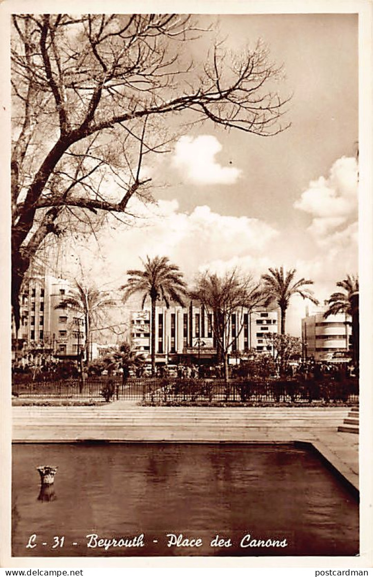 Liban - BEYROUTH - Place Des Canons - Ed. Gulef 31 - Líbano