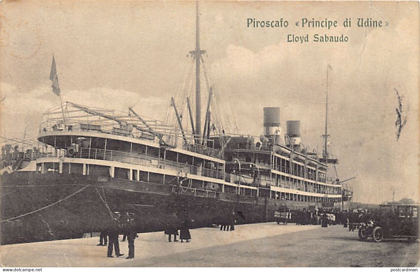 GENOVA - Piroscafo Principe Di Udine - Llyod Sabauda - Genova (Genoa)
