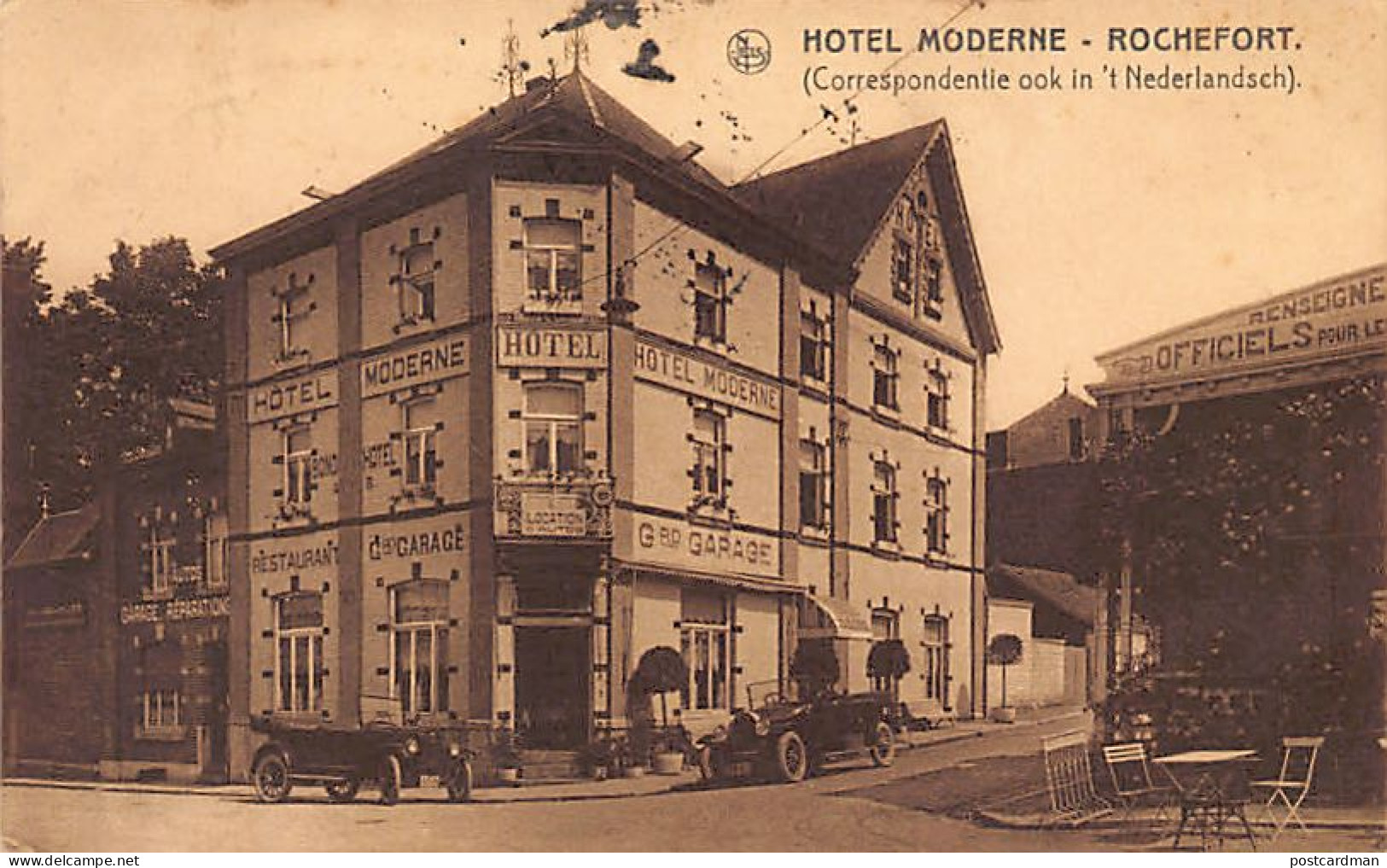 ROCHEFORT (Namur) Hôtel Moderne - Rochefort