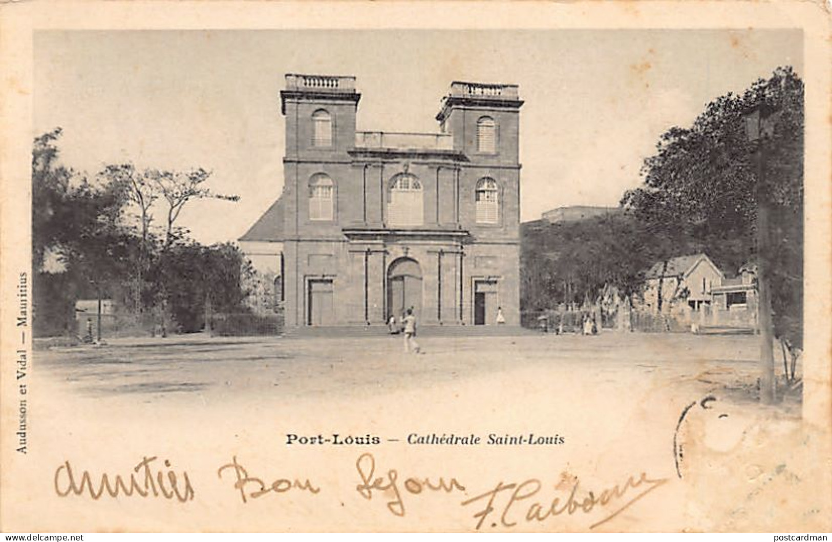 Mauritius - PORT LOUIS - Cathédrale Saint-Louis - VOIR LES SCANS POUR L'ÉTAT - Ed. Audusson Et Vidal  - Mauricio