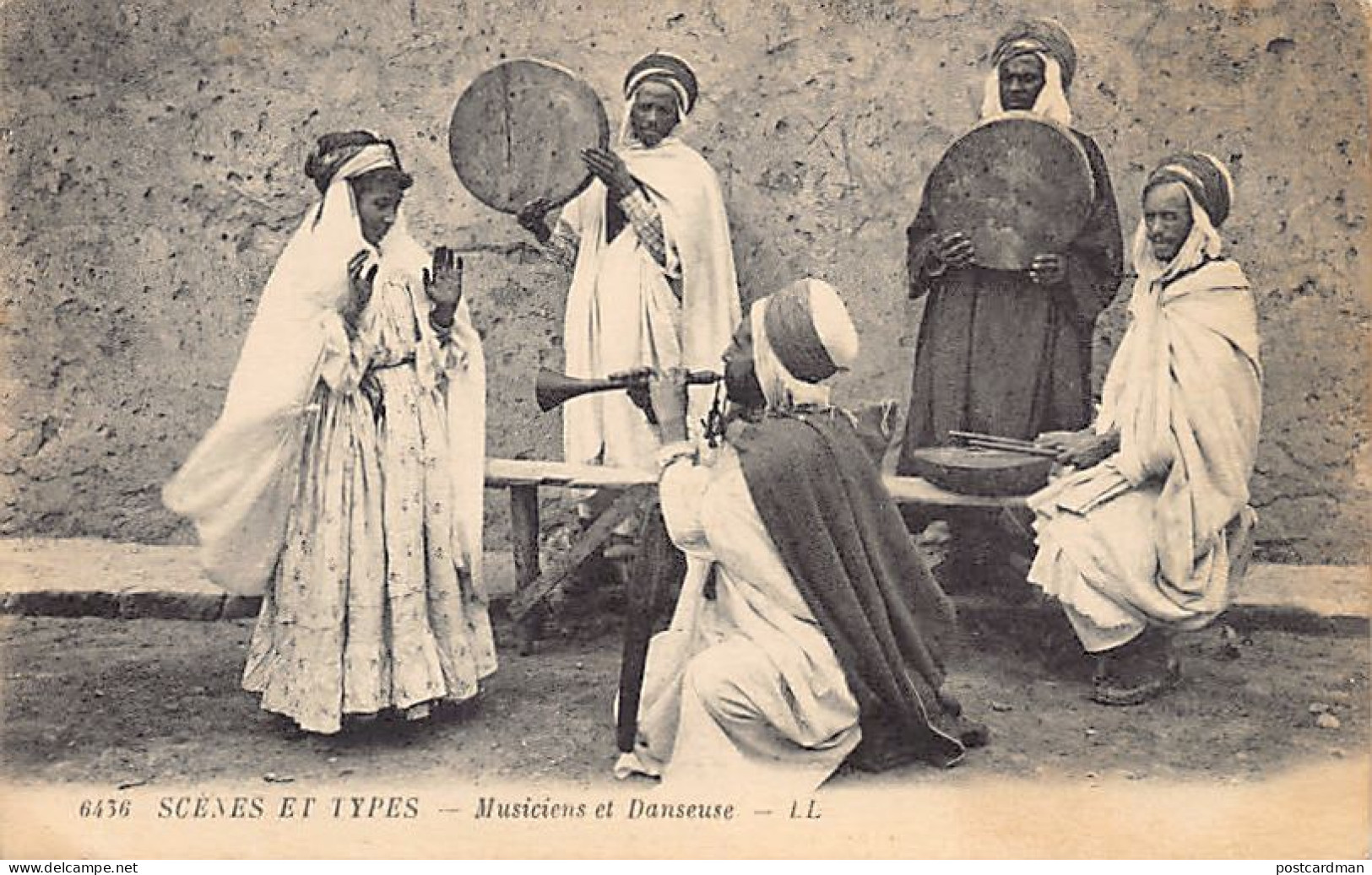 Algérie - Musiciens Et Danseuses - Ed. Lévy L.L. 6436 - Women